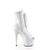 Pleaser - ADORE1021 Bottes de plateforme, Pole dance chaussures - Blanc Product image